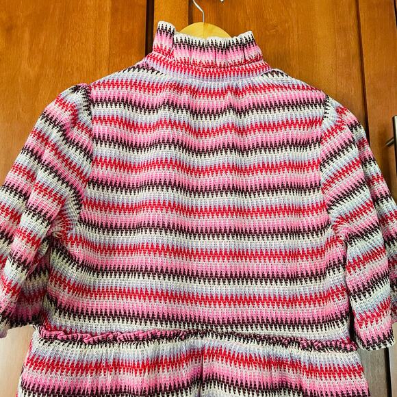 Tuckernuck Crawford Dress Zigzag Knit Stripe Mini Size XS NEW - Picture 7 of 10